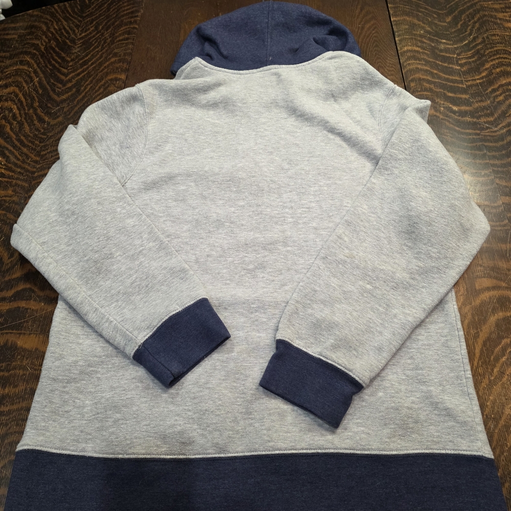 NFL Denver Broncos Pullover Hoodie in gray and blue unisex size L - Picture 4 of 8